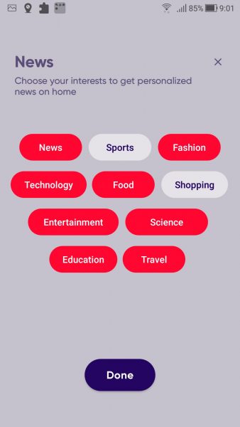 Wave: trình duyệt khép kín dành cho Android