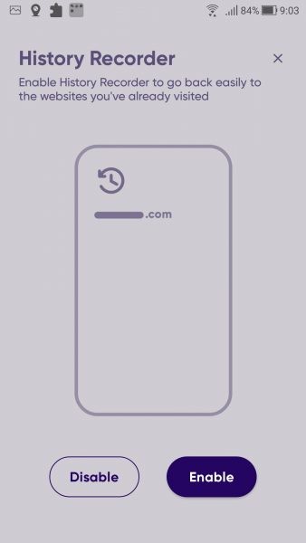 Wave: trình duyệt khép kín dành cho Android
