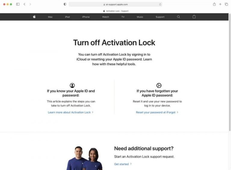 Apple đã cho phép bạn mở khoá iCloud trực tuyến