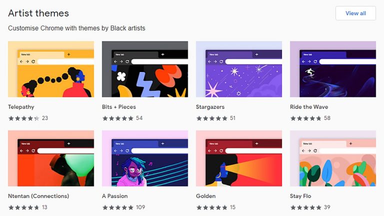 Cài đặt ngay 24 theme mới siêu HOT dành cho Chrome