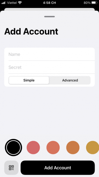 Bulwar‪k: Ứng dụng lấy mã xác thực 2 bước đẹp mắt và miễn phí cho iOS