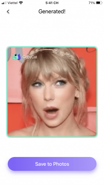 CopyCat A‪I: Tạo video có Taylor Swift ca hát, nói tiếng Việt
