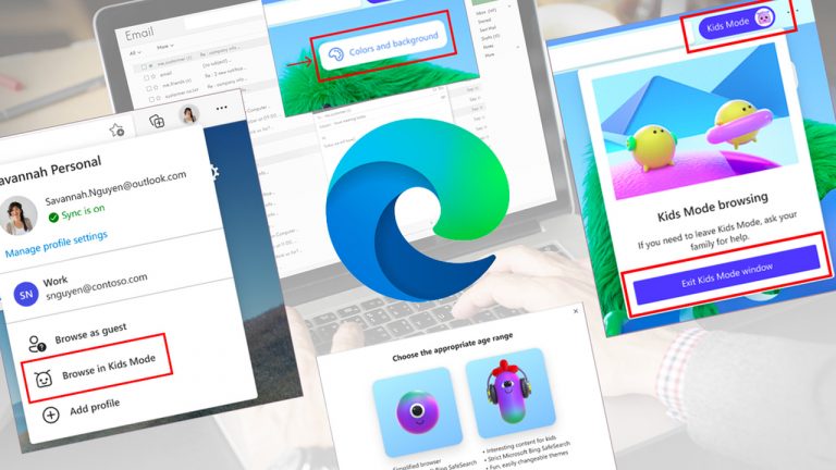 Cách bật và sử dụng Kids Mode trên Microsoft Edge