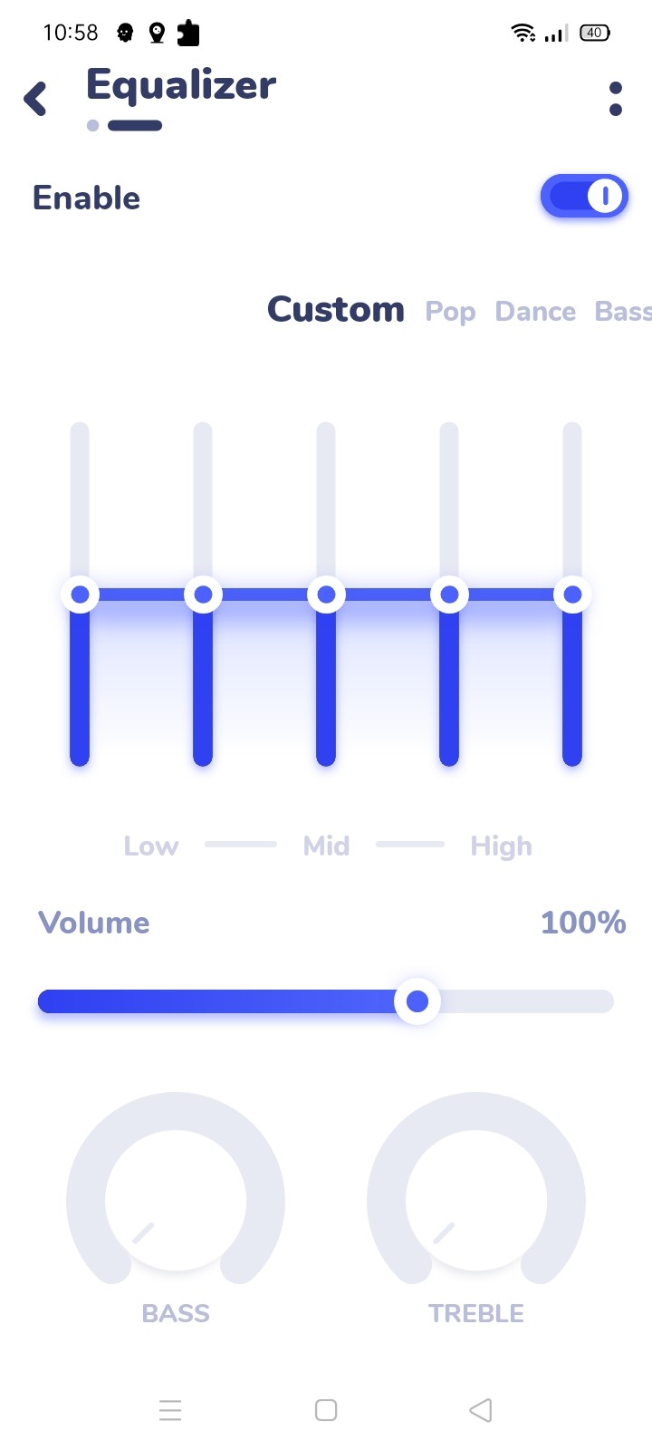 Nyx Music Player Hẹn giờ phát nhạc trên Android