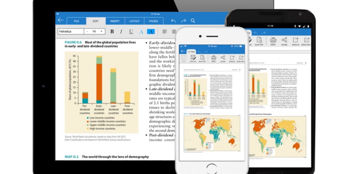 SmartOffice: Xem, chỉnh sửa tài liệu MS Office và PDF trên Android