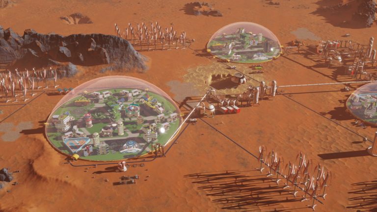 Lại miễn phí game mô phỏng xây dựng và quản lý Surviving Mars