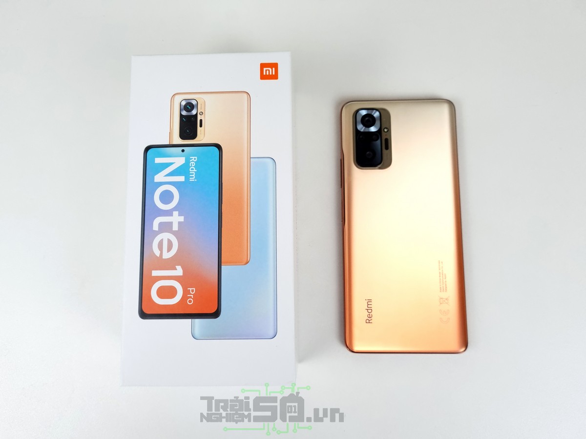 Trên tay Redmi Note 10 Pro