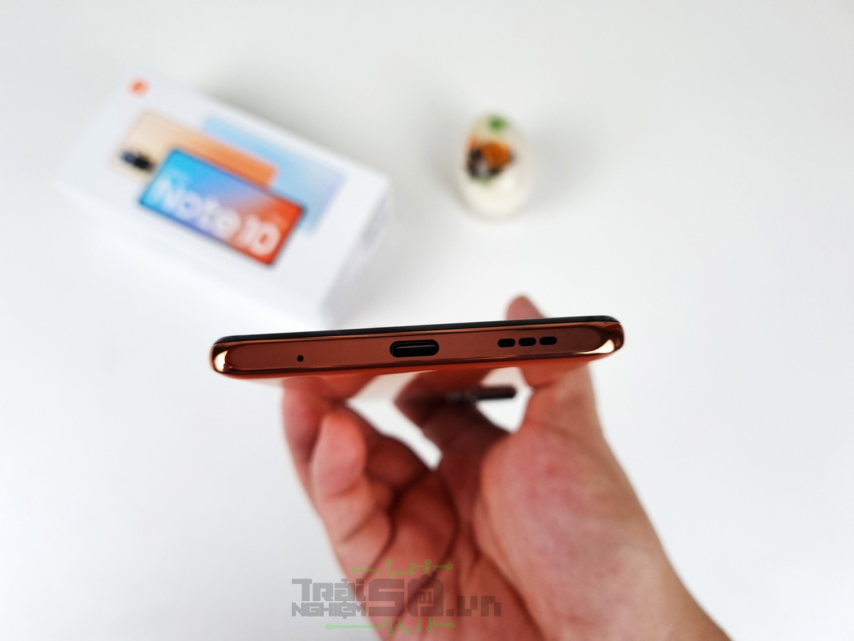 Cạnh dưới Redmi Note 10 pro