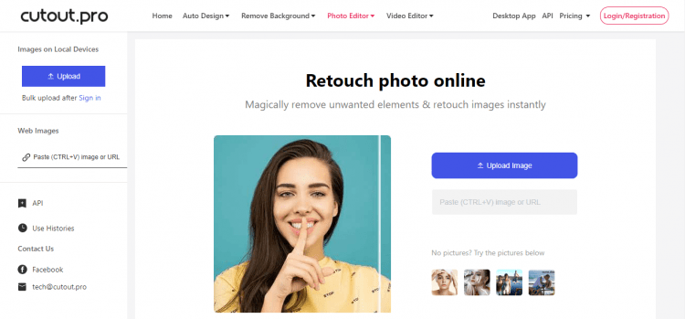AI Retouch: Xóa vật thể, tàn nhanh trên hình ảnh đẹp như Photoshop