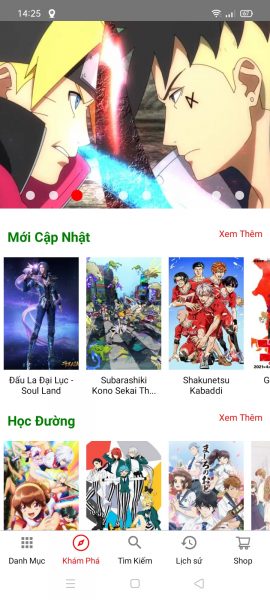 Anime TV: Xem hoạt hình Nhật phụ đề Việt mới nhất trên Android