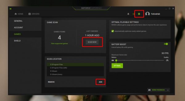 geforce experience update