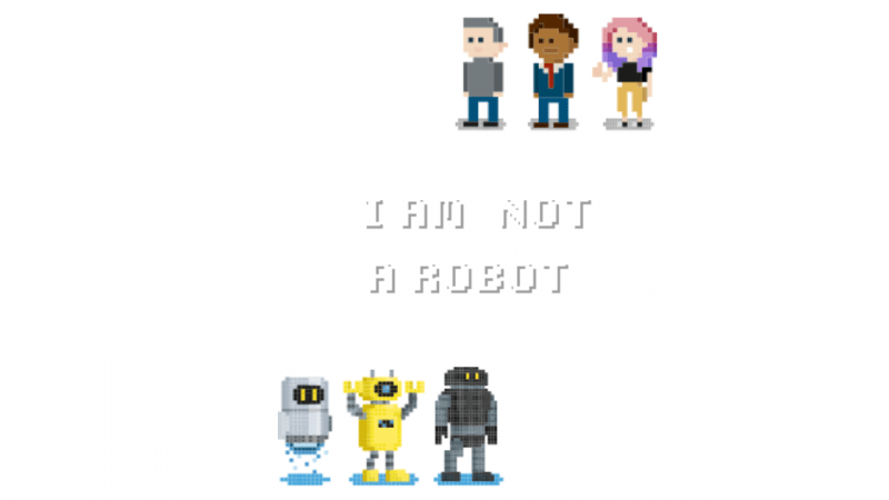 Chơi game “I am not a Robot”