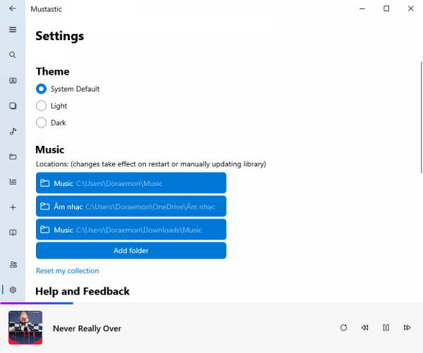 Mustastic: Trình phát nhạc rất đẹp trên Windows 10