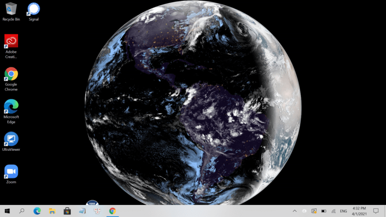SpaceEye: Ngắm Trái Đất từ desktop máy tính Windows 10