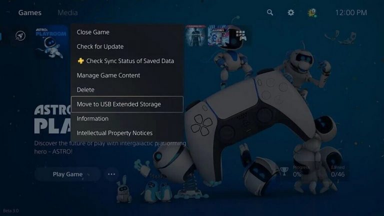 PlayStation 5 đã hỗ trợ lưu game trên USB ngoài