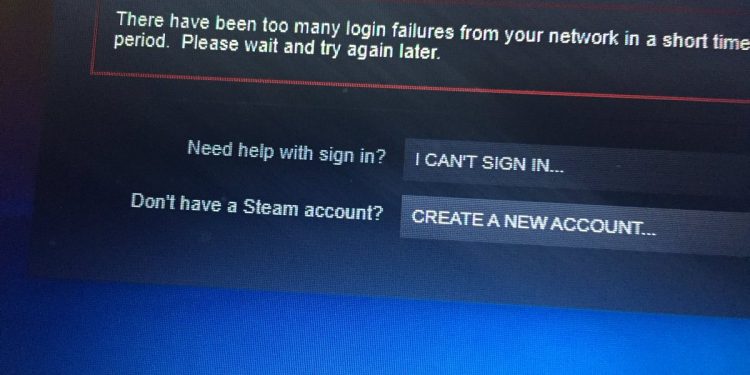 Cách khắc phục lỗi đăng nhập Steam quá nhiều lần