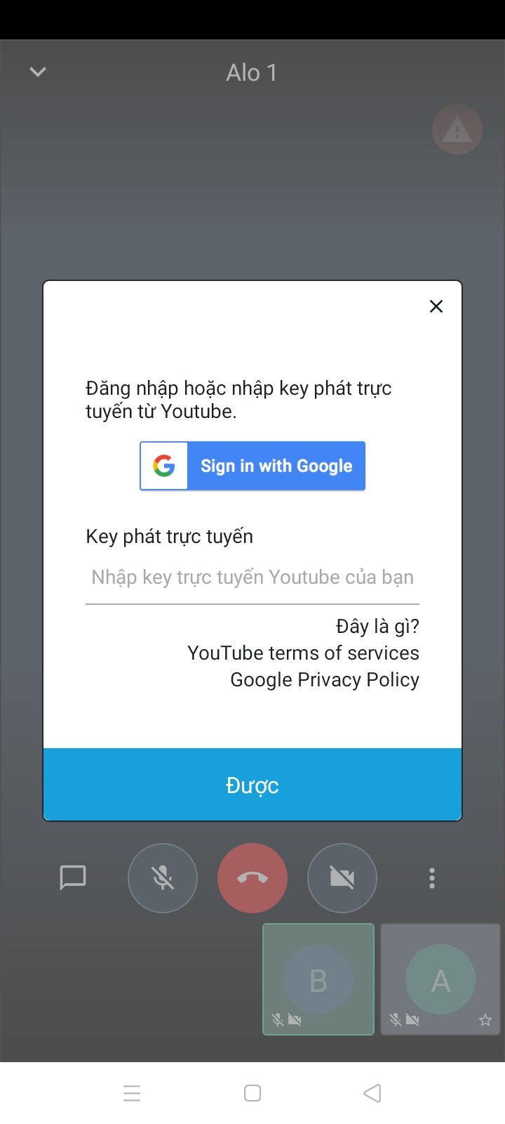 Blupe: Tạo cuộc họp video tức thì trên Android và web
