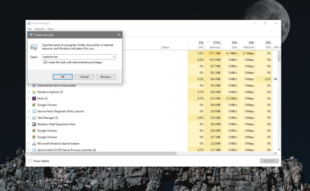 Cách chạy File Explorer với quyền admin trên Windows 10