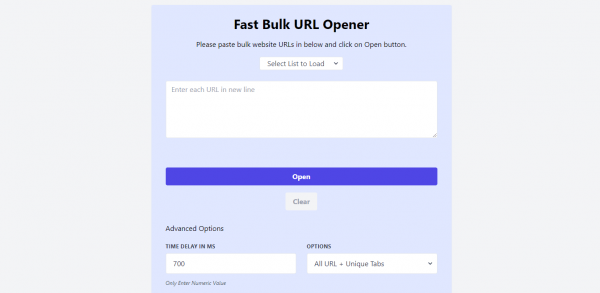 Cách mở hàng loạt URL trên trình duyệt không cần extension