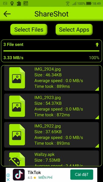 ShareShot: Chép file nhanh như chớp giữa Windows 10 và Android