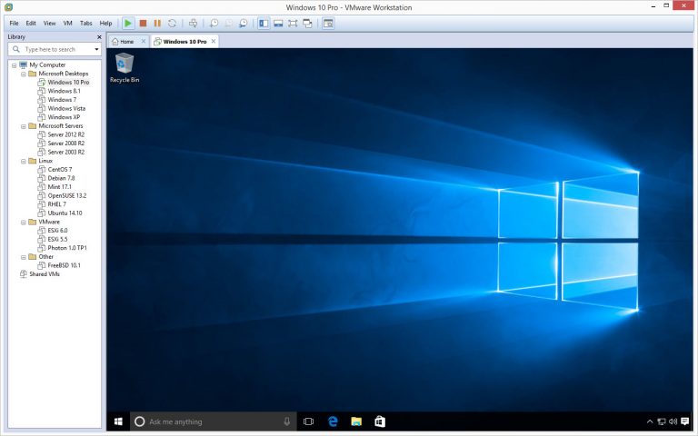 Cách tải nhanh máy ảo Windows 10 cho VirtualBox và VMware