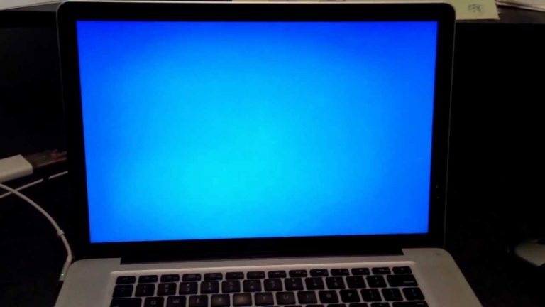 Cách sửa lỗi màn hình xanh trên máy Mac