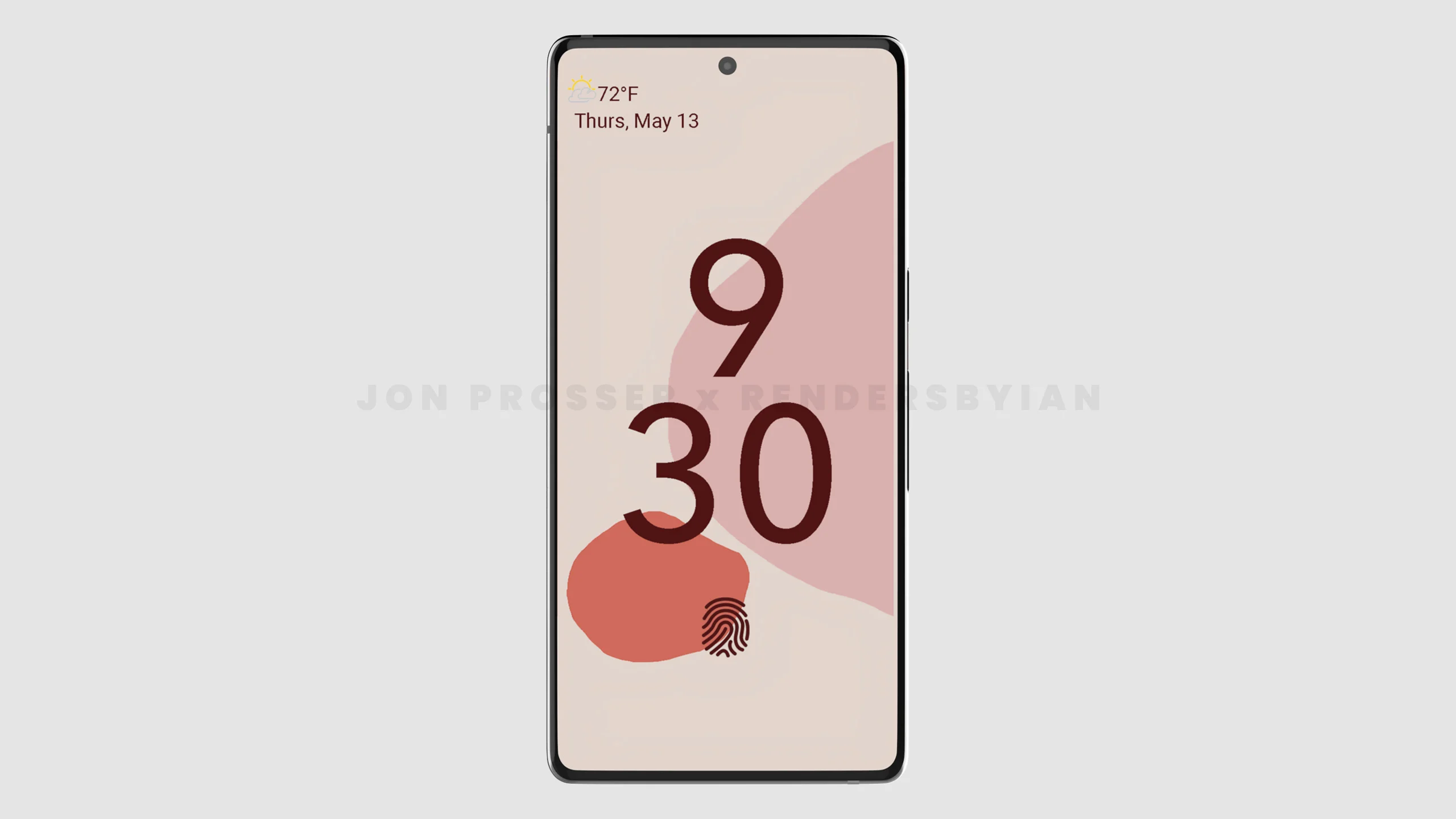 Mặt trước Google Pixel 6