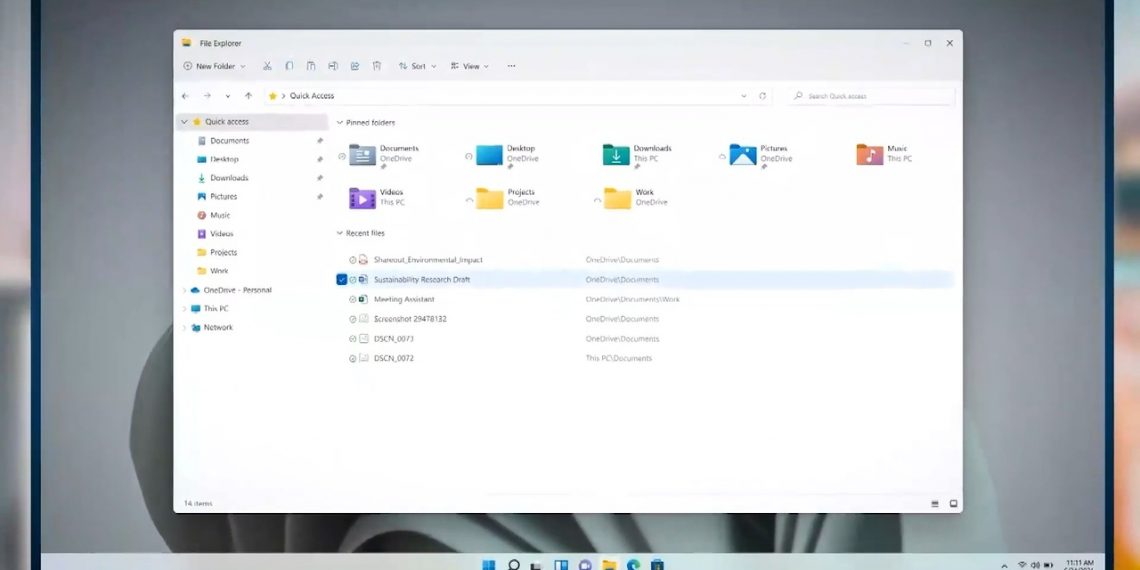 Rò rỉ hình ảnh giao diện File Explorer mới trên Windows 11