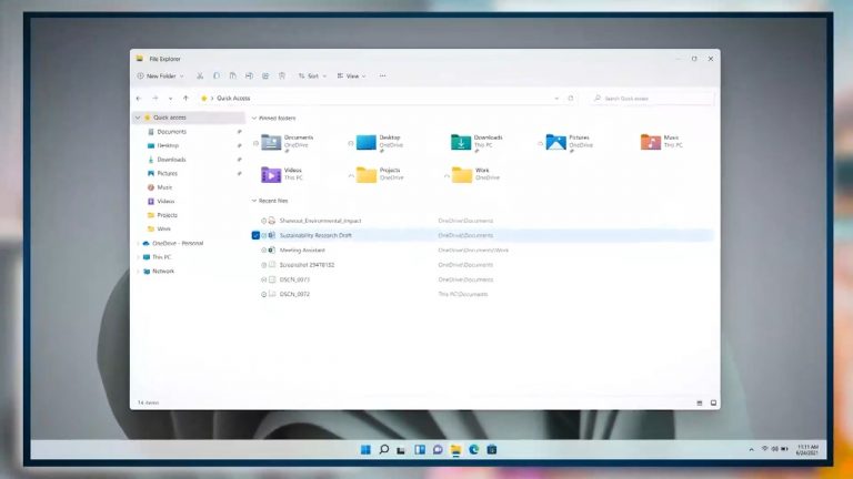 Rò rỉ hình ảnh giao diện File Explorer mới trên Windows 11