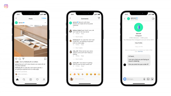 Facebook ra mắt tính năng Messenger API trên nền tảng Instagram cho tất cả các nhà phát triển