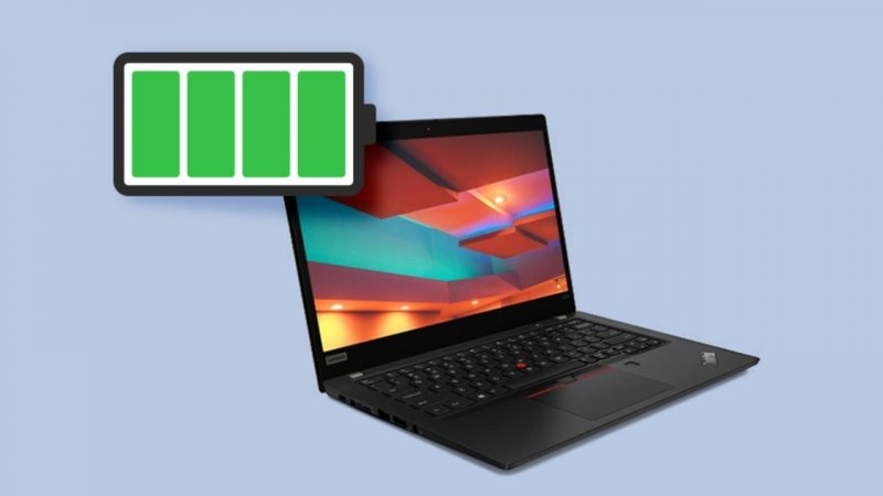 Cách xem dung lượng pin của máy tính Windows 10 không cần bấm, rê chuột