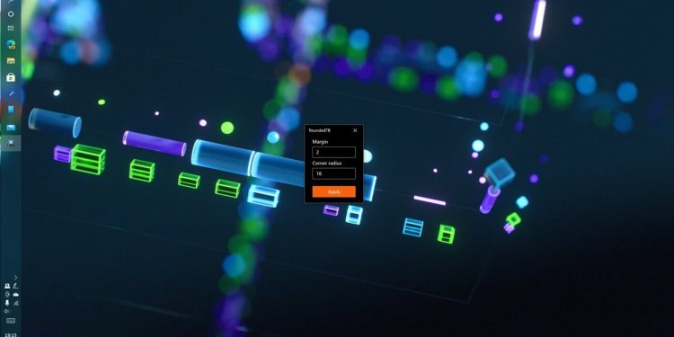 RoundedTB: Làm đẹp thanh tác vụ Windows với hiệu ứng góc bo tròn
