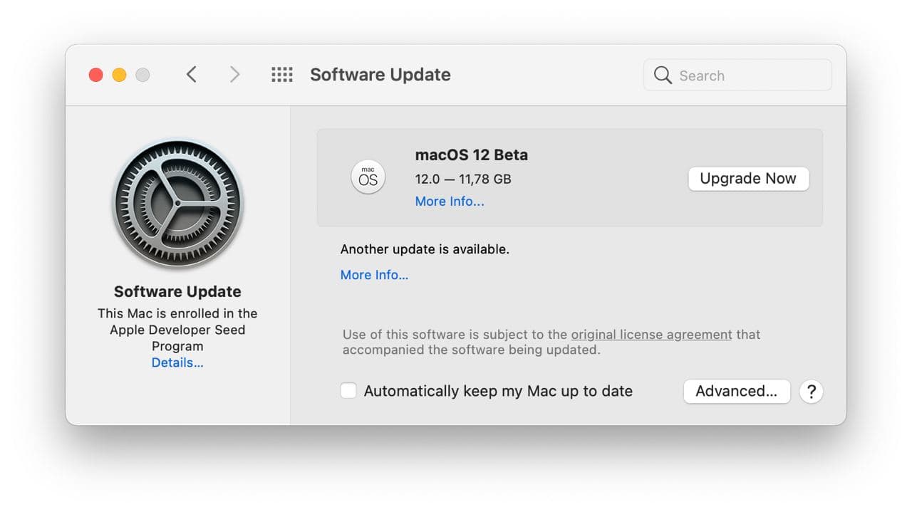 Cách cài macOS Monterey beta