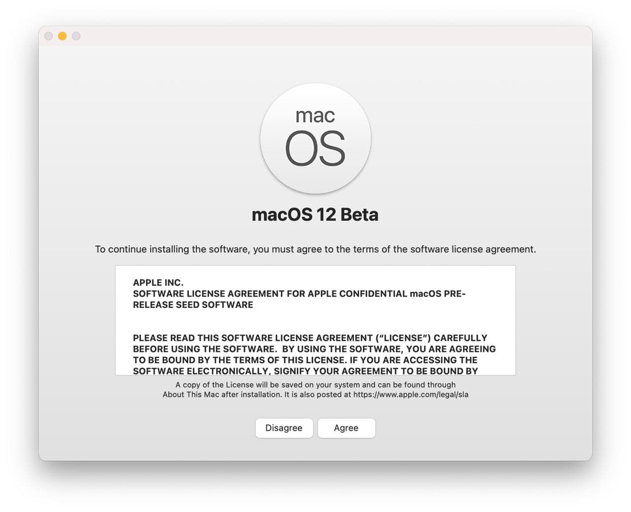 Cách cài macOS Monterey beta