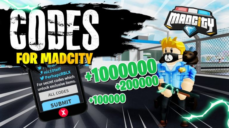 Cách nhập code Mad City