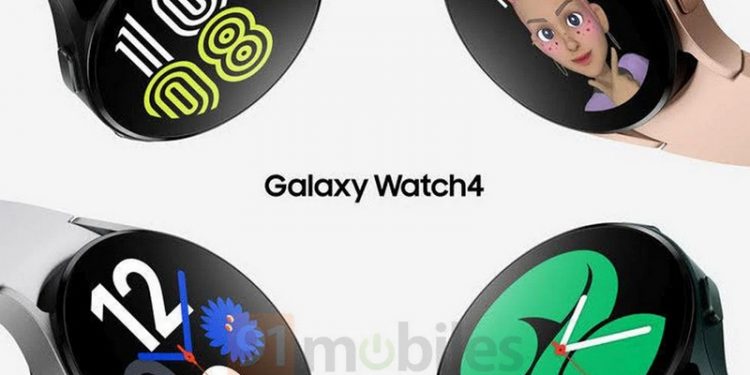 Hình ảnh render Samsung Galaxy Watch 4 bị rò rỉ