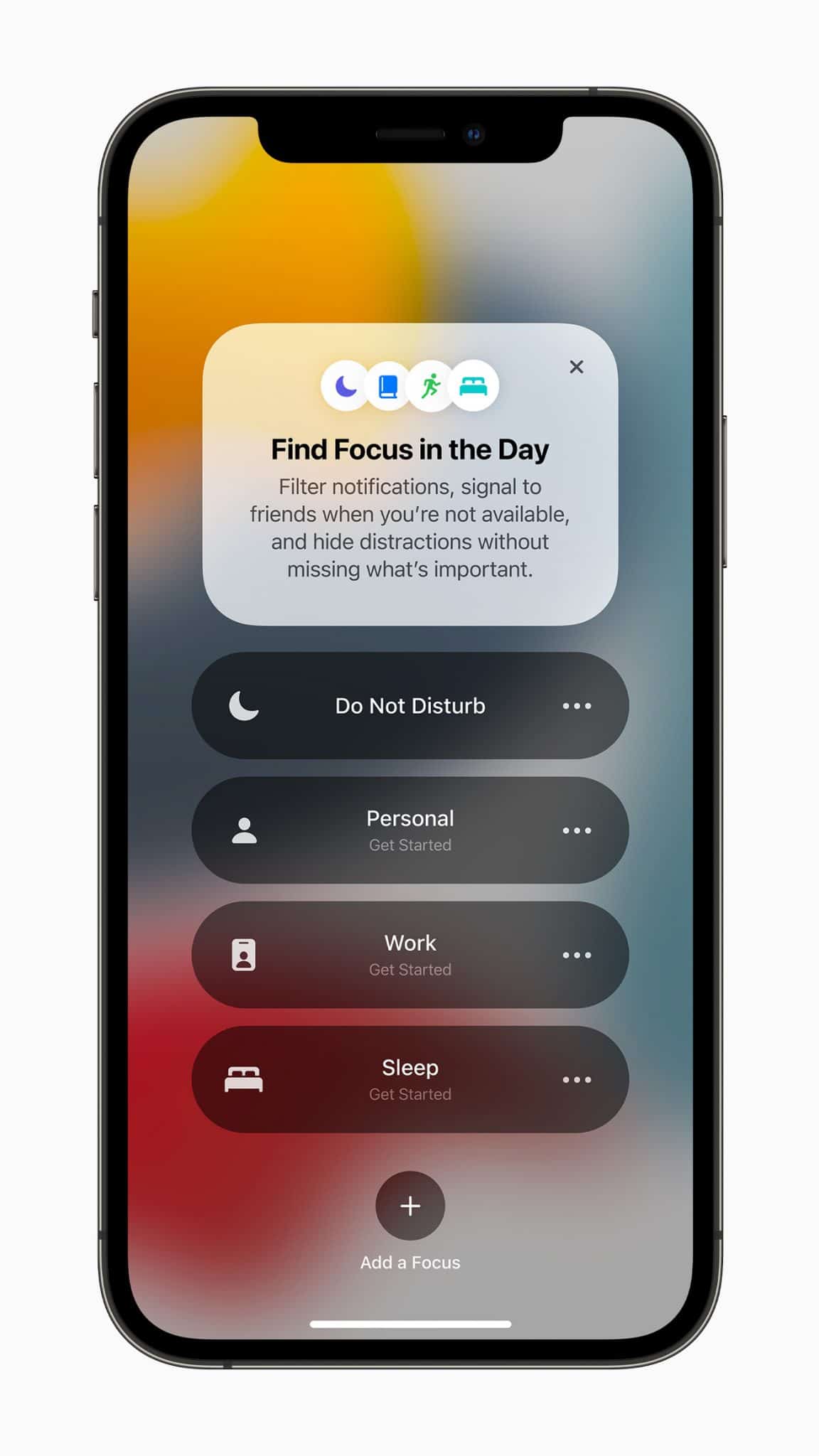 Tính năng Focus trên iOS 15