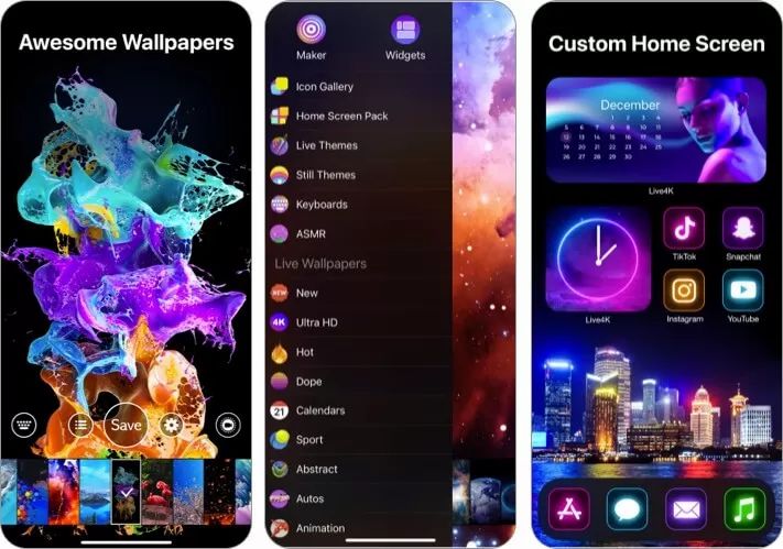 Hình nền động Live Wallpaper cho iPhone chất lượng 4K đẹp y như thật