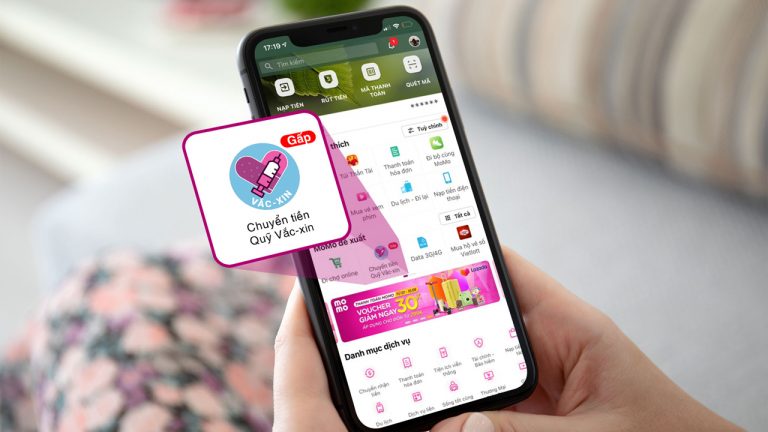 MoMo miễn phí chuyển tiền đến Quỹ vắc-xin phòng Covid-19 Việt Nam