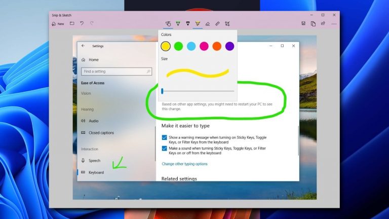 Cách chụp ảnh màn hình Windows 11