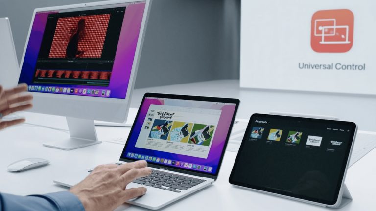 Những thiết bị tương thích tính năng Universal Control