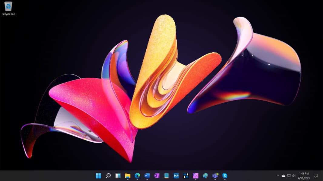 Windows 11: Những hình ảnh desktop đầu tiên