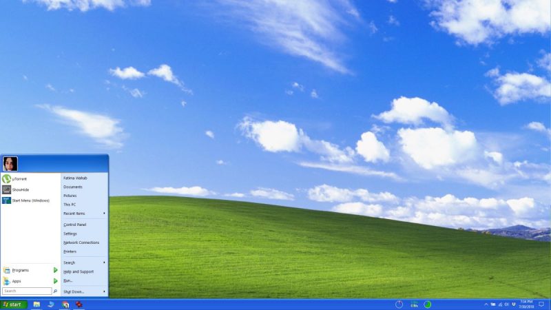 Cách làm Windows 10 trông giống Windows XP