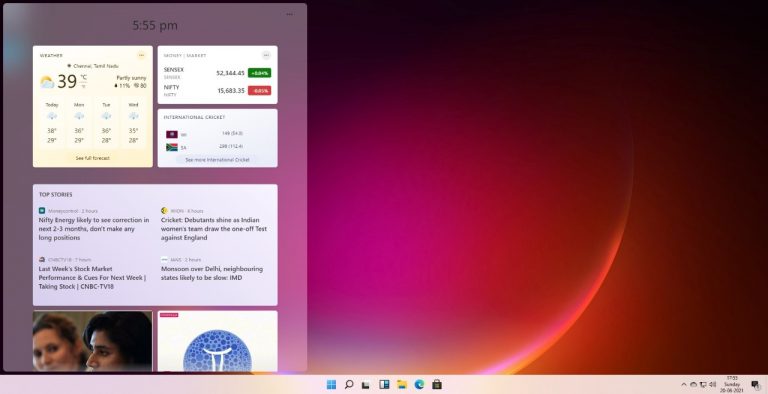 Windows 11: sự trở lại của các gadget?