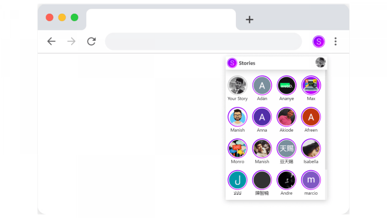 Browser Stories: Chia sẻ câu chuyện của bạn đến thế giới