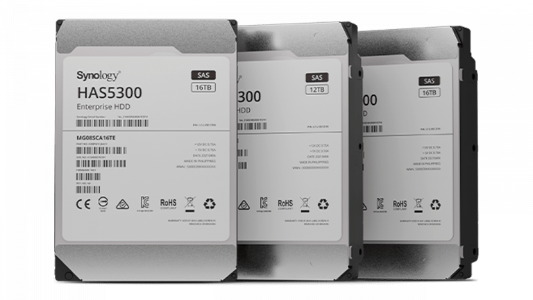 Synology ra mắt ổ cứng dành cho doanh nghiệp SAS HAS5300