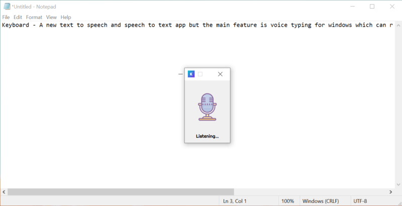 Voice Typing Unicode Code Keyboard – Voice Typing for Windows: nhập văn bản bằng giọng nói trên PC