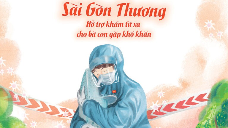 Chương trình thiện nguyện SÀI GÒN THƯƠNG hỗ trợ khám từ xa cho bà con gặp khó khăn