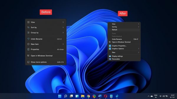 3 cách tắt menu ngữ cảnh chuột phải mới trên Windows 11