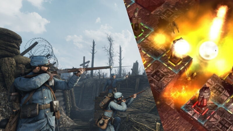 Đang miễn phí 2 game Defense Grid: The Awakening và Verdun rất hay